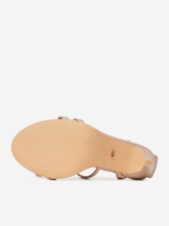 Sandalen Beige