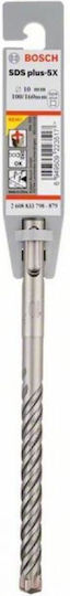 Bosch Four-Cut Diamond Drill with SDS Plus Shank for Masonry 10x100mm