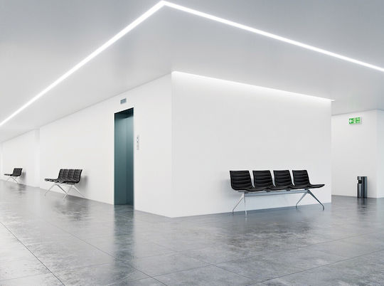 VK Lighting VK Lighting LED Kommerzielle lineare Beleuchtung Vertieft Decke Naturweiß IP20 M114xB7cm