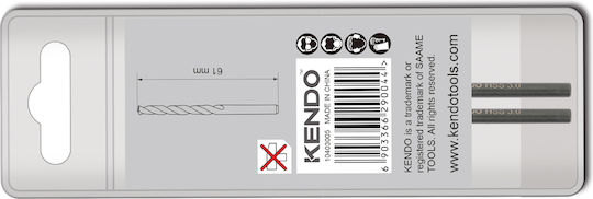 Kendo Burghiu HSS cu Tija SDS Max pentru Metal 5mm