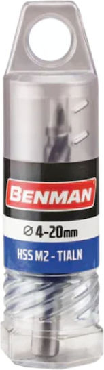 Benman Κωνικό Τρυπάνι HSS Τιτανίου για Μέταλλο 4-30mm