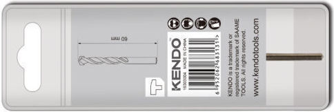Kendo Diamond Drill with Cylindrical Shank for Masonry και Metal 6mm