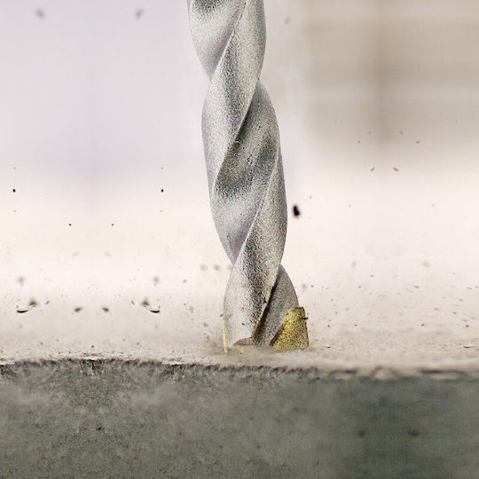 Diager Diamond Drill Carbide with Cylindrical Shank for Metal και Wood 12x150mm