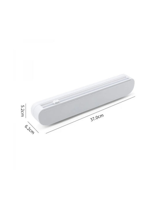 Roll Dispenser White 37x6.2x5.2cm FOX38443