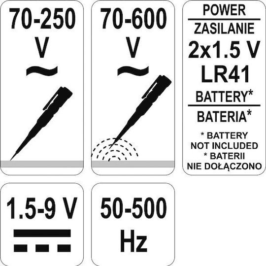 Yato De Test Șurubelniță Lung Drept cu Lungimea 140mm