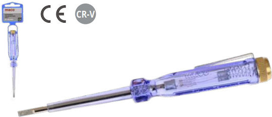Maco Spark Detecting Long Screwdriver Straight with Length 140mm
