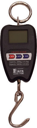 Constant Electronic Professional Hanging Scale with Weighing Capacity of 200kg and Division 20gr