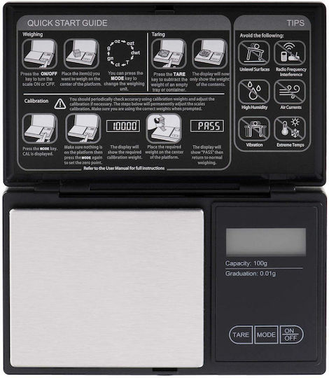 Adler Ad 3176 Black Digital Precision Scale #06-4704