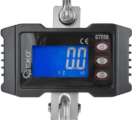 Cântar Electronic cu Cârlig Capacitate 1000 Kg Geko G71158