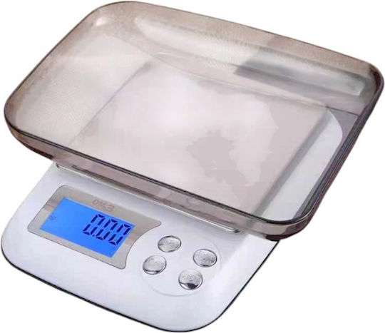 DM3 Electronic Precision Commercial Scale with Weighing Capacity of 0.6kg and Division 0.01gr