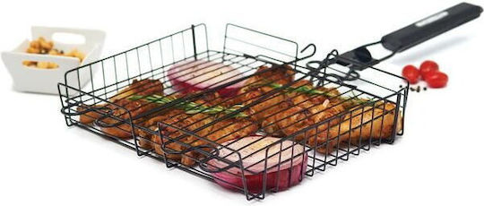 GrillPro 24876 Coș De Copt Pentru Grătar Din Oțel Inoxidabil