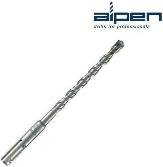 Alpen Drills Τετράκοπο Διαμαντοτρύπανο με SDS Plus Στέλεχος για Δομικά Υλικά 6x160mm