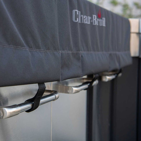 Char-Broil Acoperire Grătar Negru din Poliester 64bucx128bucx52buc
