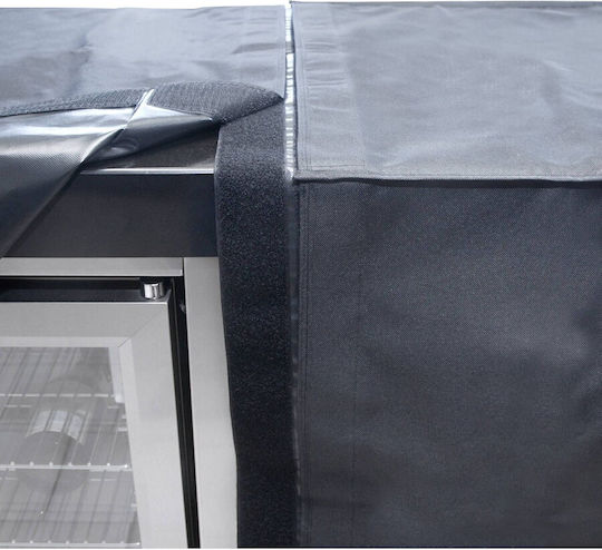 All'grill Grillabdeckung Schwarz aus Polyester Oxford