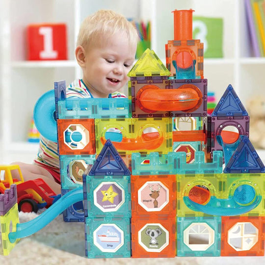 Jucărie Magnetică De Construcție Pentru Copii 3+ Ani