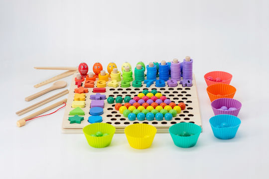 Minge Natural Wood Beads din Lemn