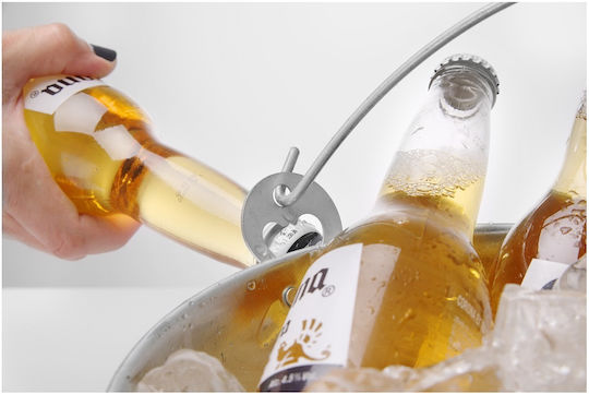 Hendi Einfache Champagners Aluminium mit Abmessungen 23x23x18cm