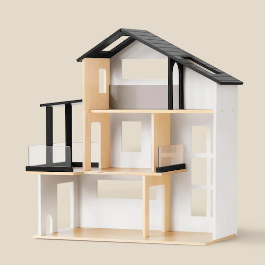 Casă Modernă Tiny Land Casă De Păpuși Din Lemn 69cm