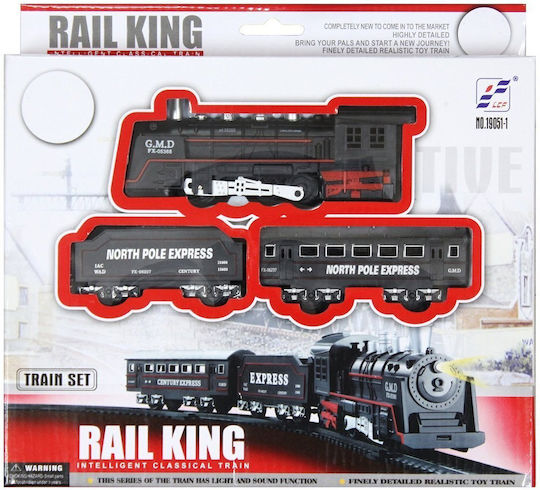 Set mit Zug mit Licht für 3+ Jahre alt+ Jahre