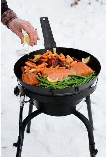Camp Chef Tigaie din Oțel Carbon cu Strat Antiaderent 45cm
