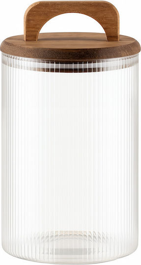 Galifas General Use Glass Jar with Airtight Lid Transparent 10x19cm 1 Piece