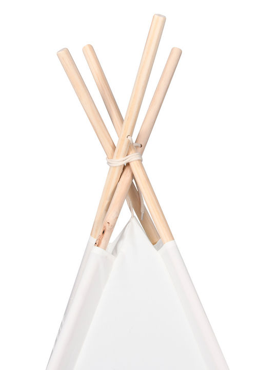 vidaXL Kids Play Tunnel White