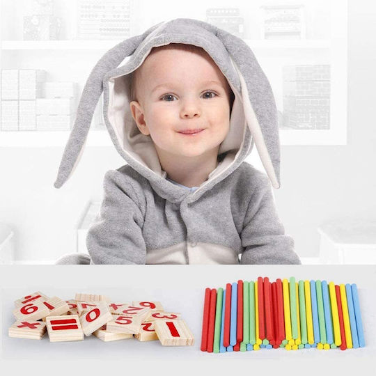 Montessori Abacus made of Wood
