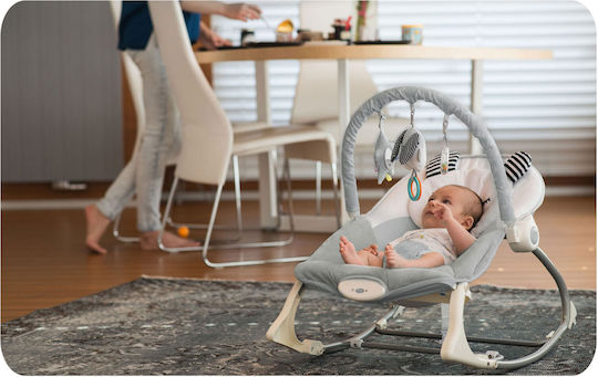 Electric Relax pentru Bebeluși Kitty Sleep cu Vibrații Roz pentru Copil până la 18kg