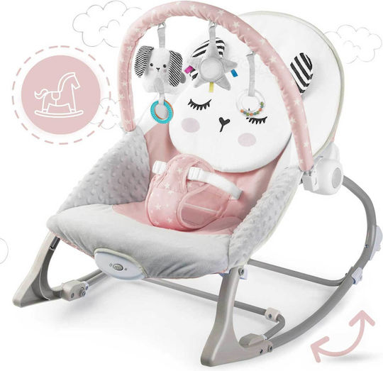Electric Relax pentru Bebeluși Kitty Sleep cu Vibrații Roz pentru Copil până la 18kg