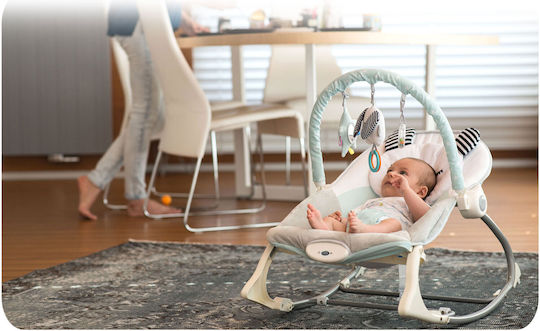 Electric Baby Relax Kitty Sleep with Vibration Green for Child up to 18kg