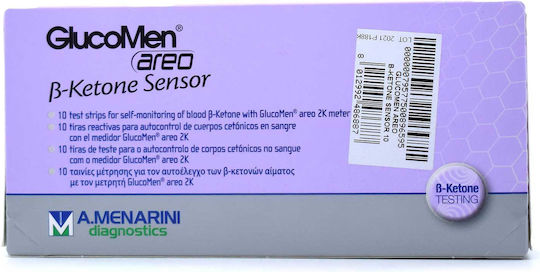 Glucomen Areo B-ketone Sensor 10 Τμχ