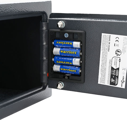 vidaXL Safe with Digital Lock L23xW17xH17cm 42011305