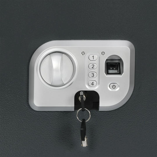 vidaXL Tresor mit digitalem Schloss Abmessungen H31xB35xH50cm 42011312