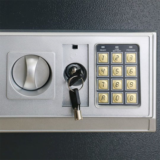 vidaXL Safe with Digital Lock L35xW31xH50cm 42011308