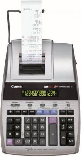 Canon MP1411-LTSC Αριθμομηχανή Χαρτοταινίας 14 Ψηφίων σε Λευκό Χρώμα