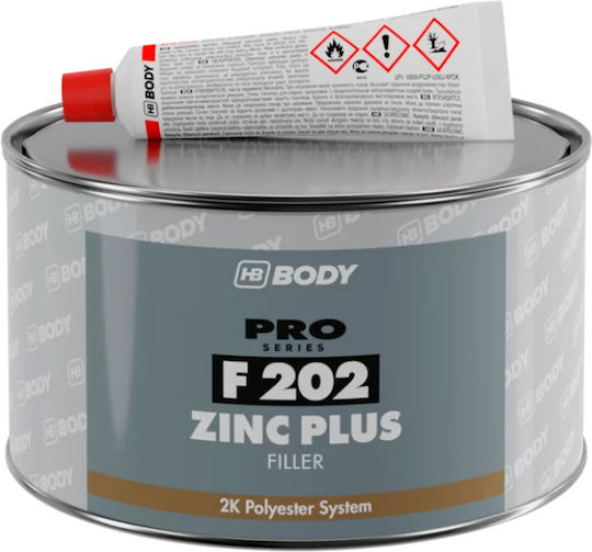 HB Body Body Σιδηρόστοκος Πολυεστερικός / 2 Συστατικών Μπεζ 1.8kg