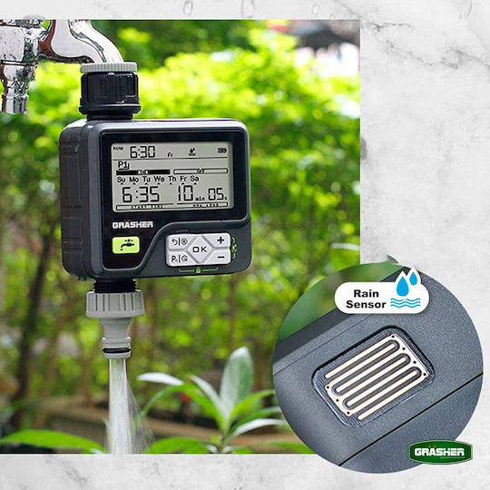 Grasher Bewässerungsprogrammierer Armatur Batterie 1 Ausgabe
