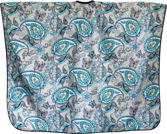 Eurostil Pelerină Pentru Coafor Și Frizerie Albastră Cashmere Albastru
