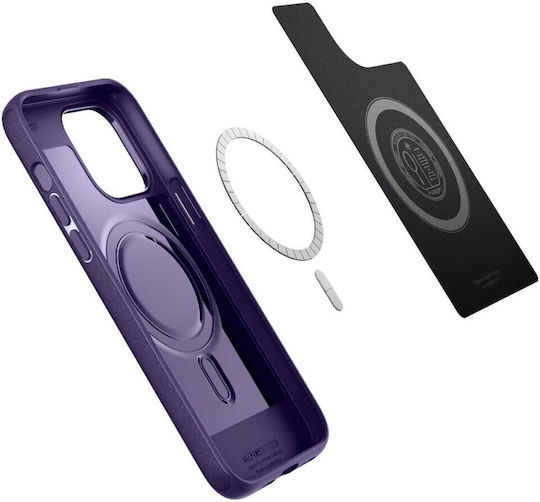 Spigen Mag Armor Umschlag Rückseite Lila (Galaxy S24 Ultra)