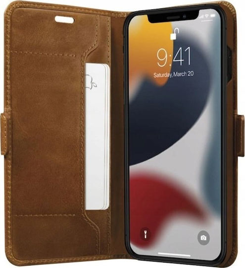dbramante1928 Copenhagen Slim Book Δερμάτινο Καφέ (iPhone 13 Pro Max)