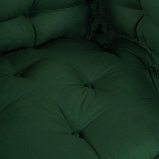 vidaXL Pernă De Canapea Pentru Scaune De Grădină Cu Spătar Verde 40x60cm