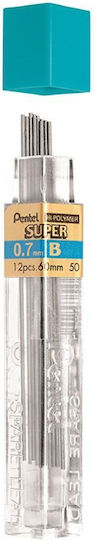 Pentel 12 Опаковки x 12 Мини Молив Дебелина 0.7мм Тип B