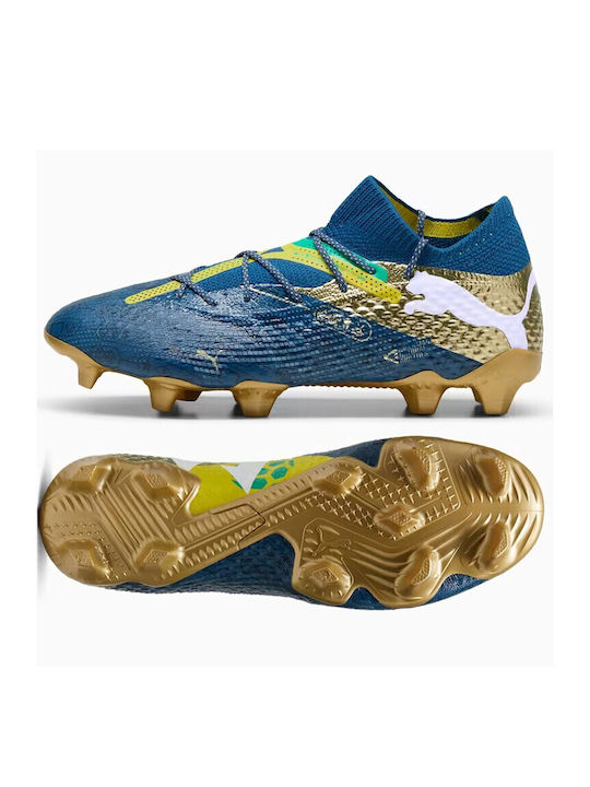 PUMA Future 7 Ultimate Fußballschuhe mit Stollen Blau