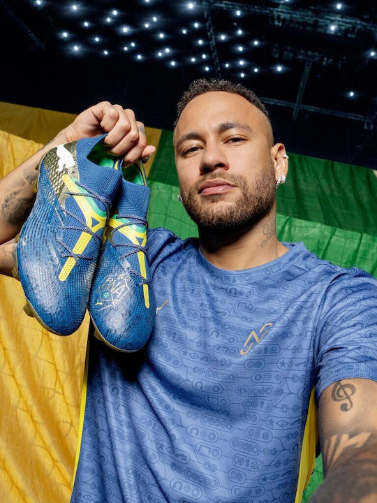 PUMA Future 7 Ultimate Fußballschuhe mit Stollen Blau