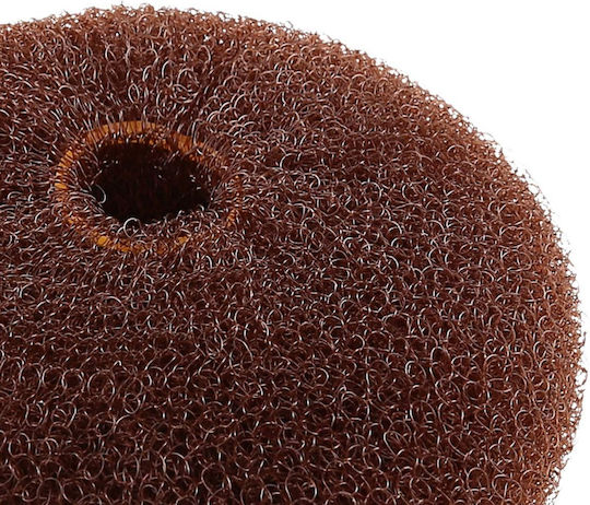 Lussoni Hair Bun Ring Brown Large