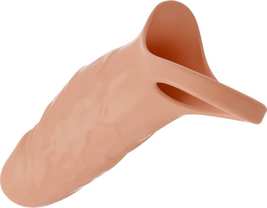 You2Toys Vibro-penis Προέκταση Πέους με Δόνηση Flesh 18cm