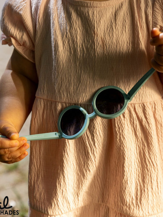 Real Shades Vibe Youth Άθραυστα Παιδικά Γυαλιά Ηλίου Mint για 7+ Ετών