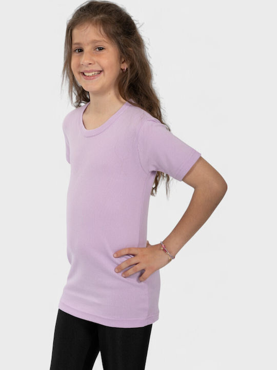 Παιδικό T-shirt Λιλά