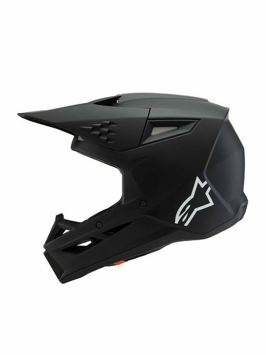 Alpinestars SM3 Черна Детска Каска За Мотор Мотокрос DOT / ECE 22.06 1060гр