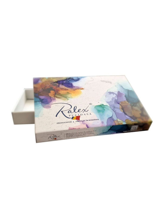 Pucioasa Set Husă de Pilotă Bumbac Dublă cu 2 Fețe de Pernă & 1 Cearsaf 200x230 Alb